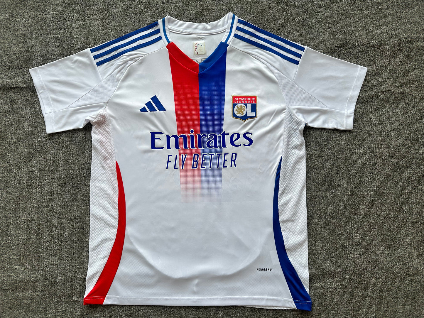 OLYMPIQUE LYONNAIS 2024/25 HOME JERSEY ⚪️🔵🔴